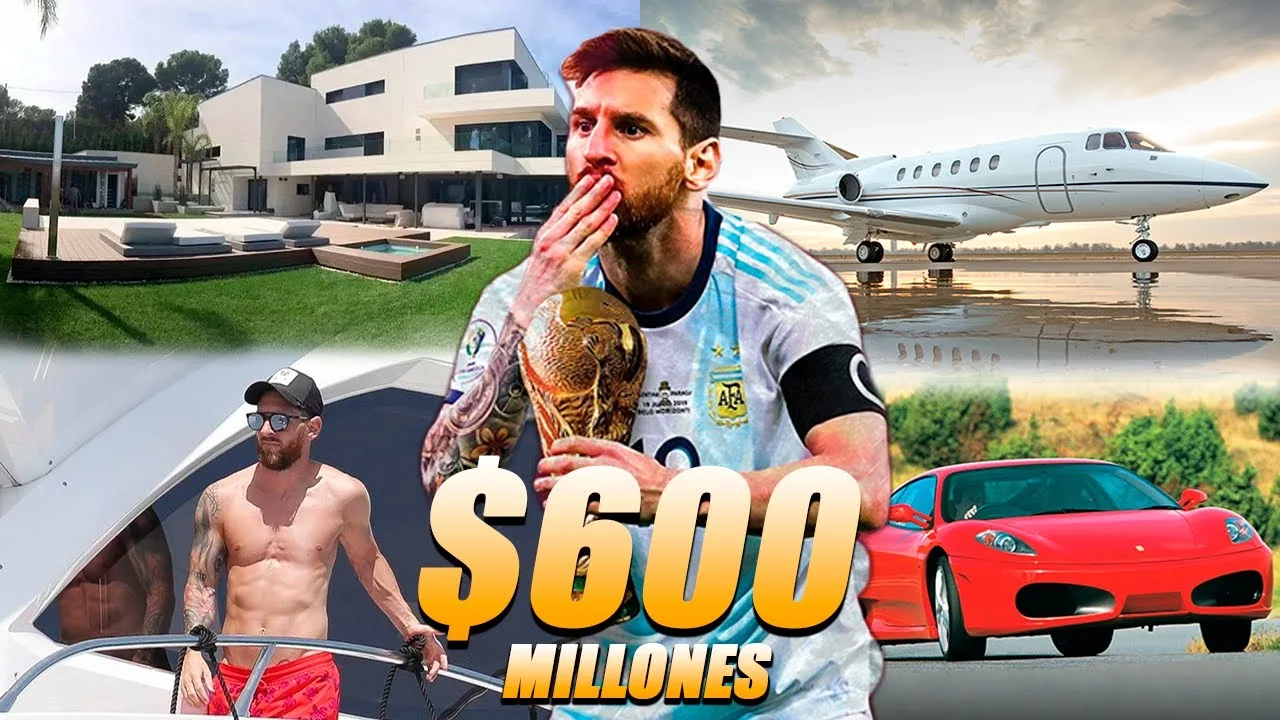 Así es la LUJOSA vida de LIONEL MESSI 2023 – The BRO!