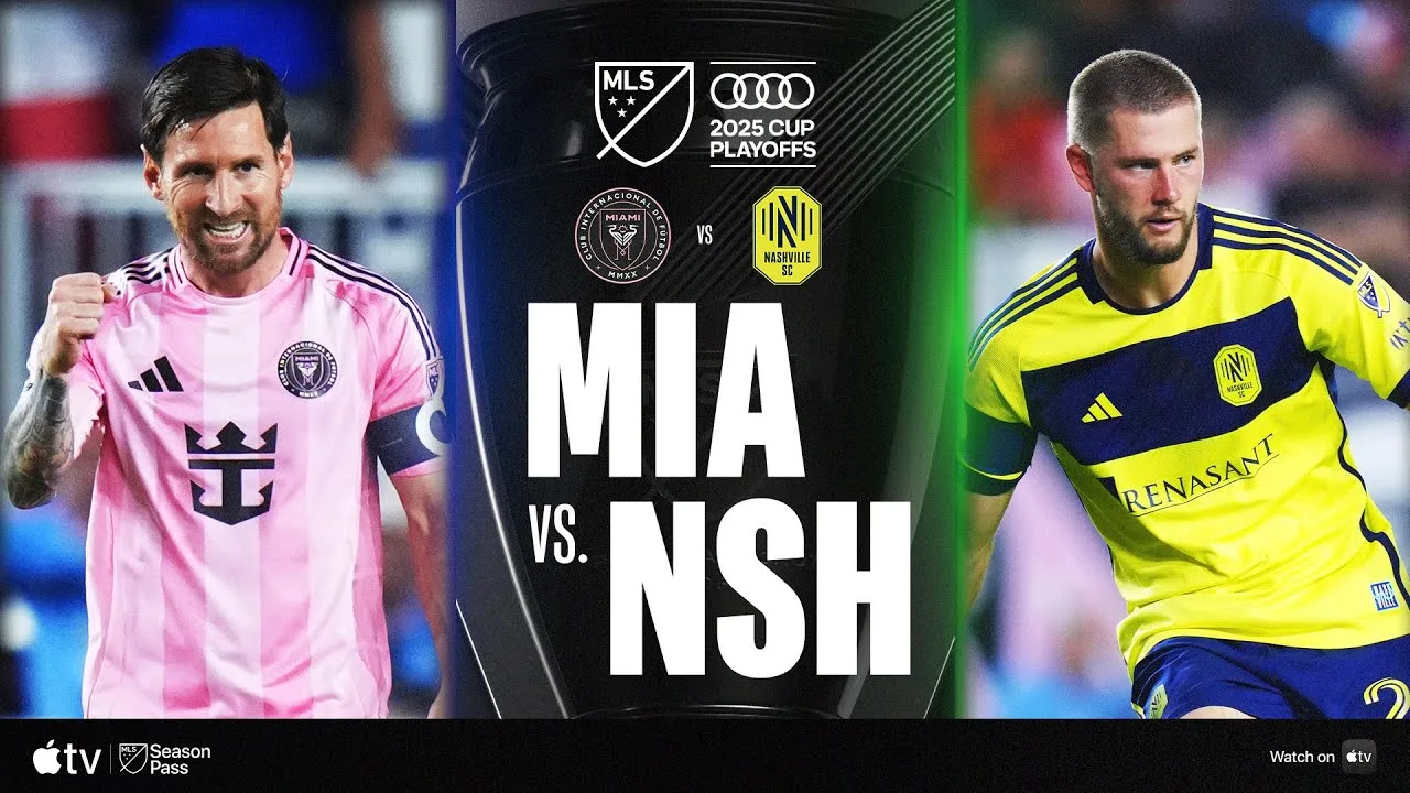 Inter Miami CF contre Nashville SC | Faits saillants du match complet | Playoffs de la Coupe Audi MLS 2025
