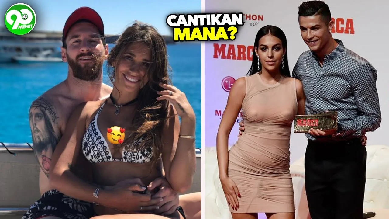Kalian Pilih Yang Mana.? Istri Crisitano Ronaldo Atau Lionel