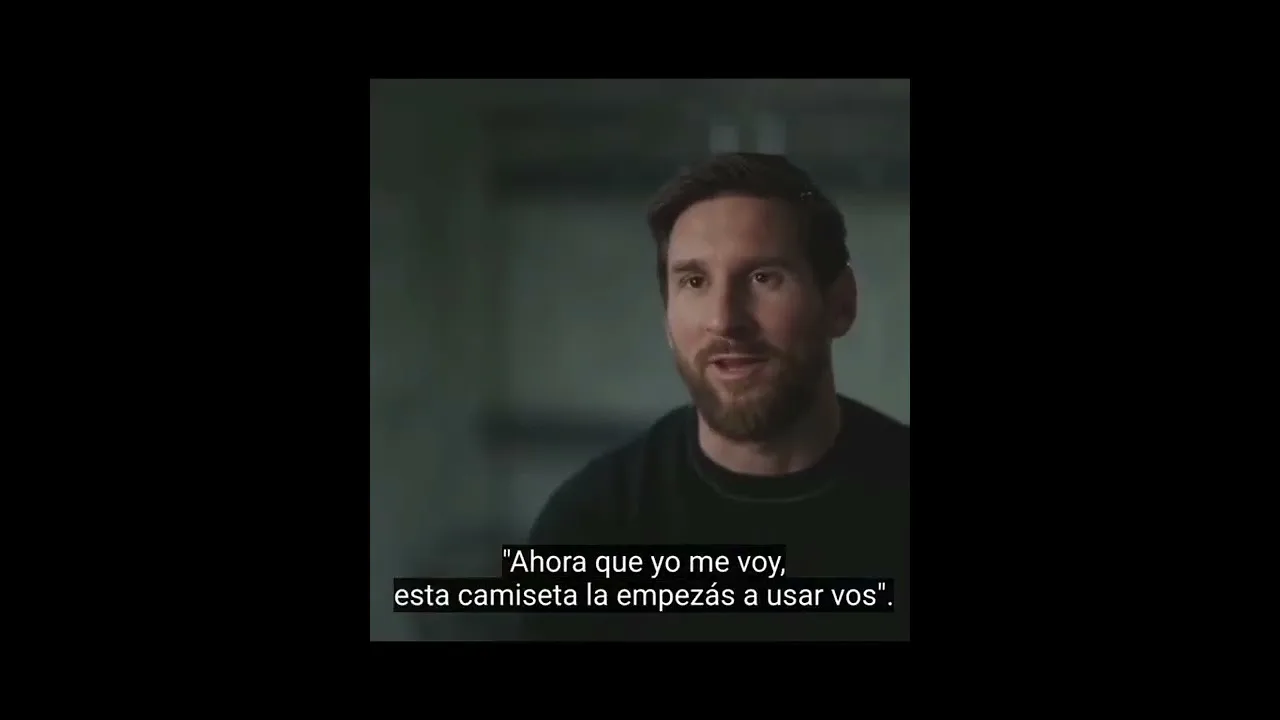 LEO MESSI CUENTA CUANDO RONALDINHO LE CEDIÓ LA 10 DEL