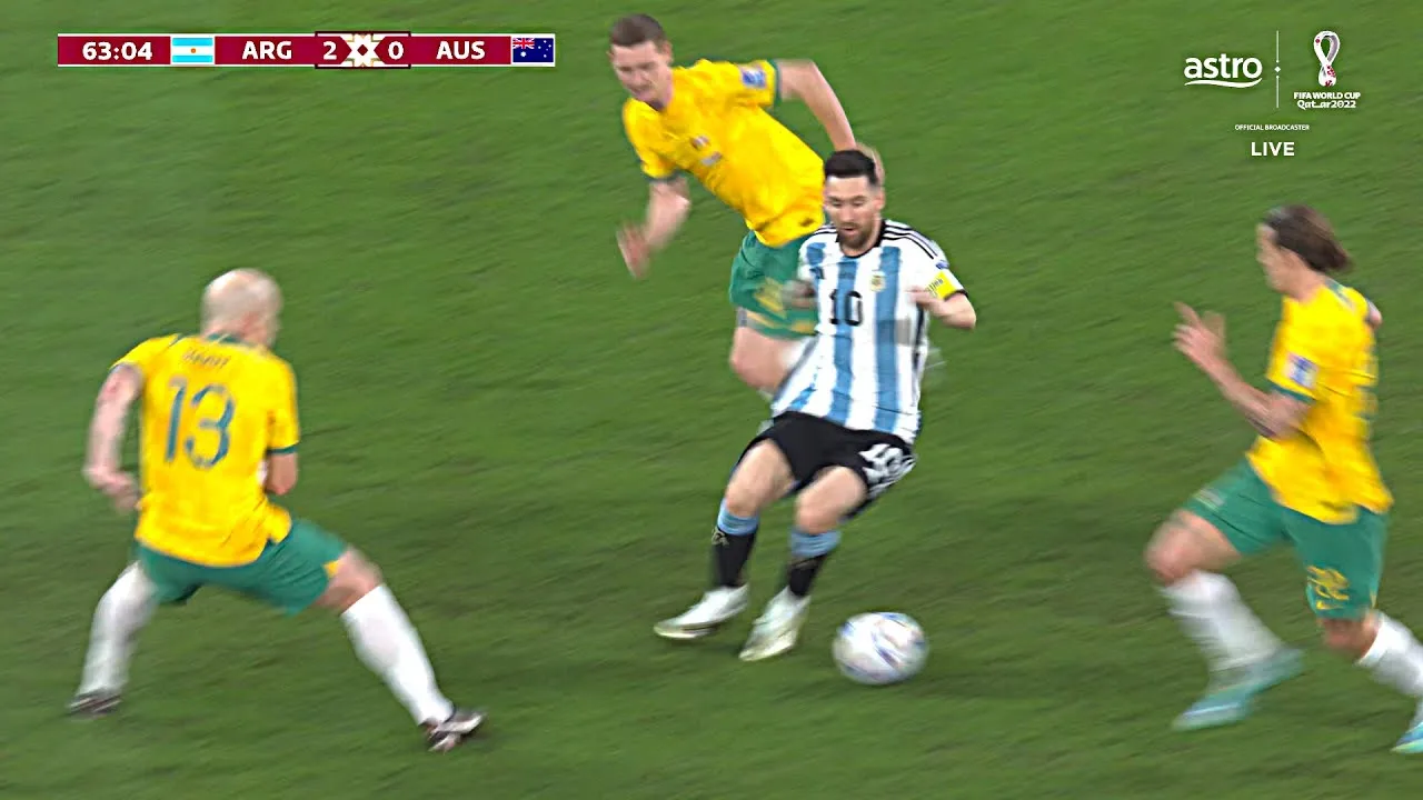 Lionel Messi vs Australia – UHD 4K World Cup 2022
