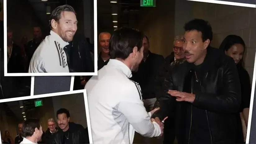 Lionel Richie a rencontré Lionel Messi et s’est souvenu de l’histoire de la raison pour laquelle la star argentine porte son nom