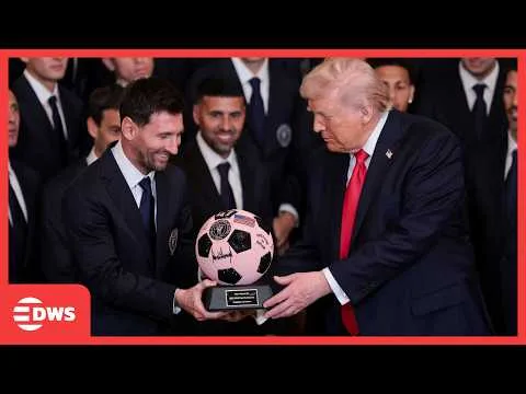 CÉRÉMONIE COMPLÈTE : Trump accueille Lionel Messi et l’Inter Miami à la Maison Blanche | AC1Z