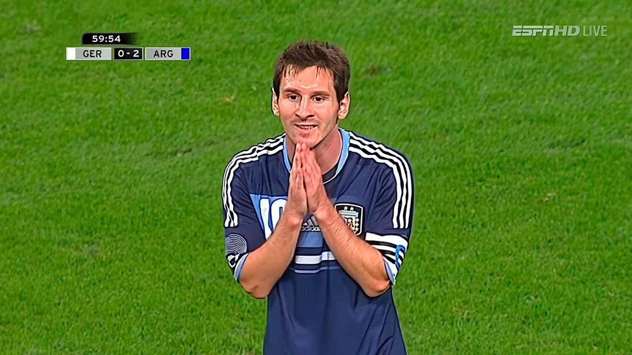Lionel Messi vs Germany (Friendly) 2011-12 English