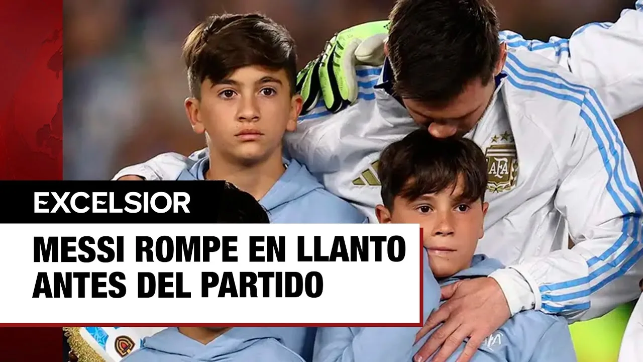 Lionel Messi fait des larmes avant le parti de l’Argentine contre le Venezuela et excite les fans