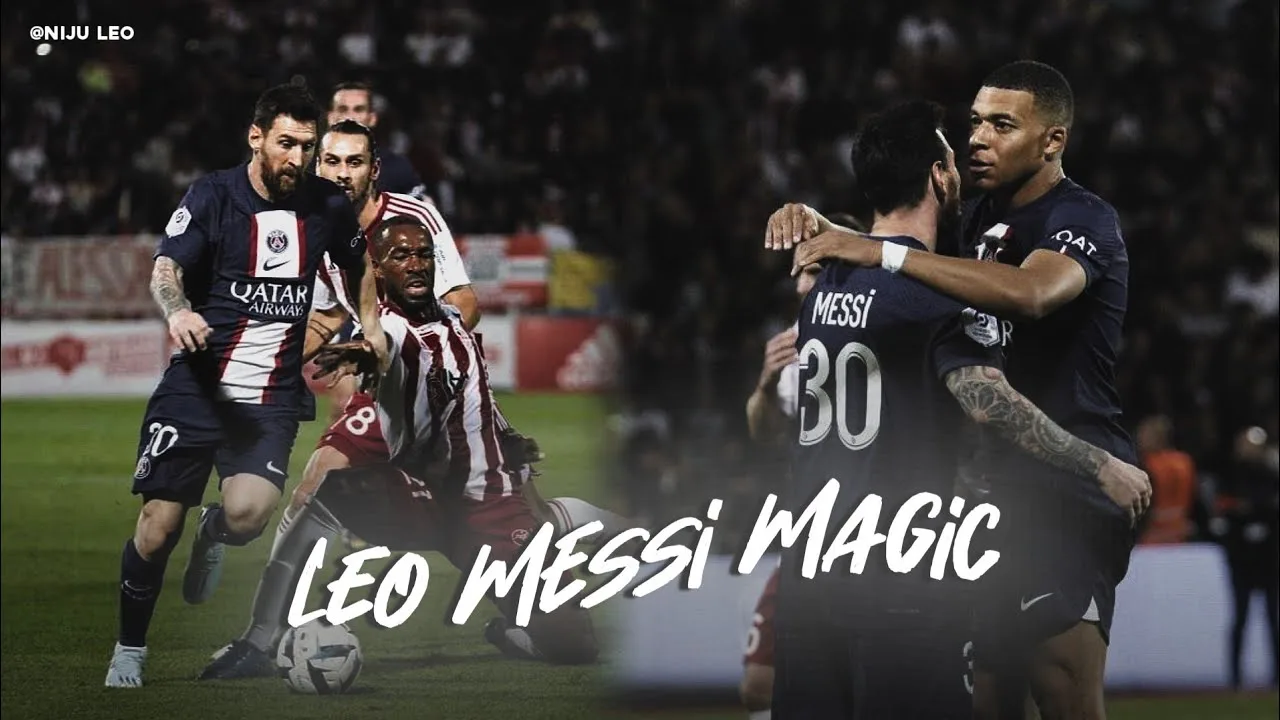 Leo Messi Goal Vs Ajaccio  WhatsApp Status  || Messi Magic