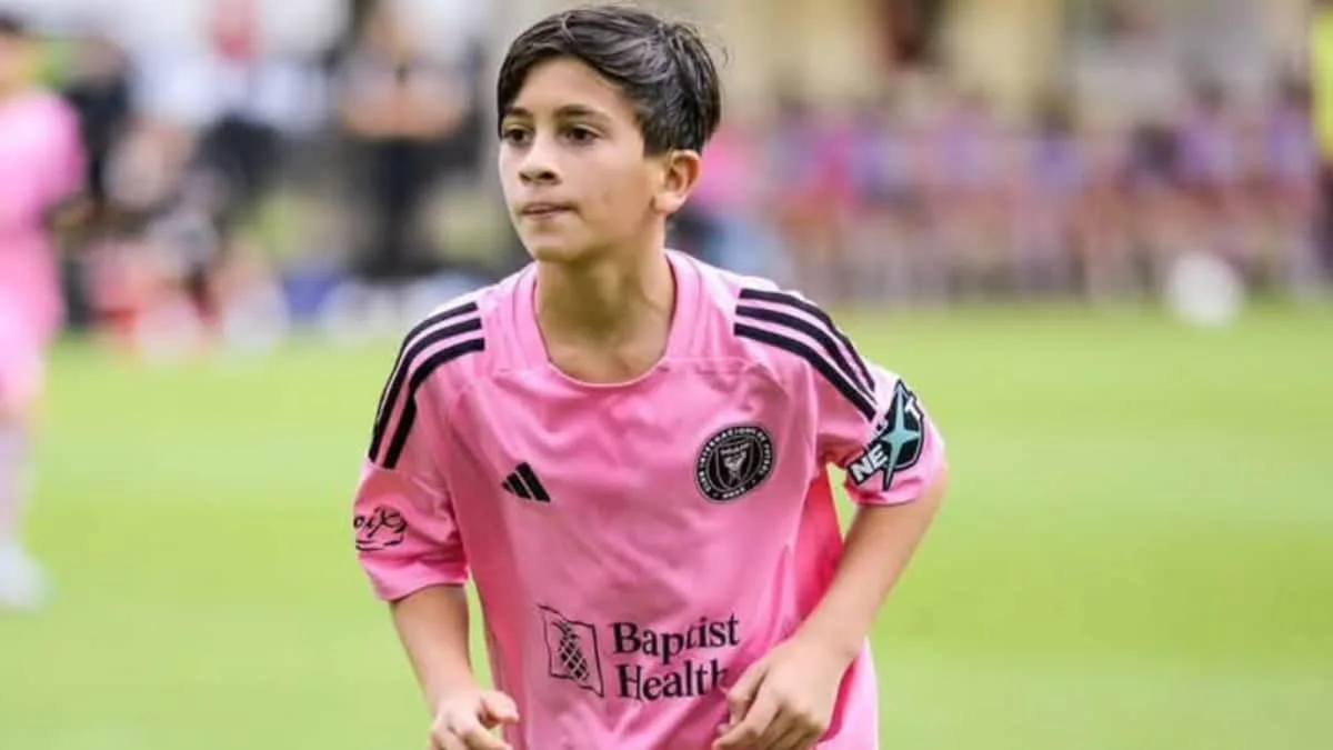 Le fils de Lionel Messi, Thiago, marque 11 buts en match pour Inter Miami U-13