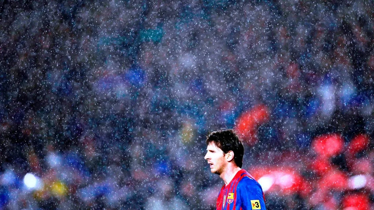 Lionel Messi Can Do It Better On a Cold Rainy Night in Stoke