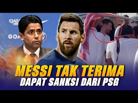« Messi Siap Melawan PSG » Kronologi Ketika PSG Beri Sanksi Ke