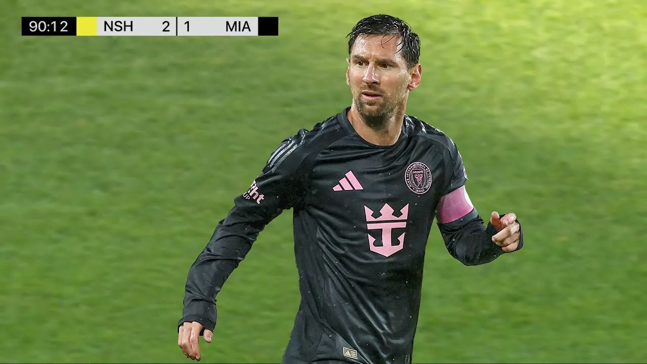 Messi contre Nashville | Quel objectif ! Fusée absolue ! 🔥🐐 | 01/11/2025