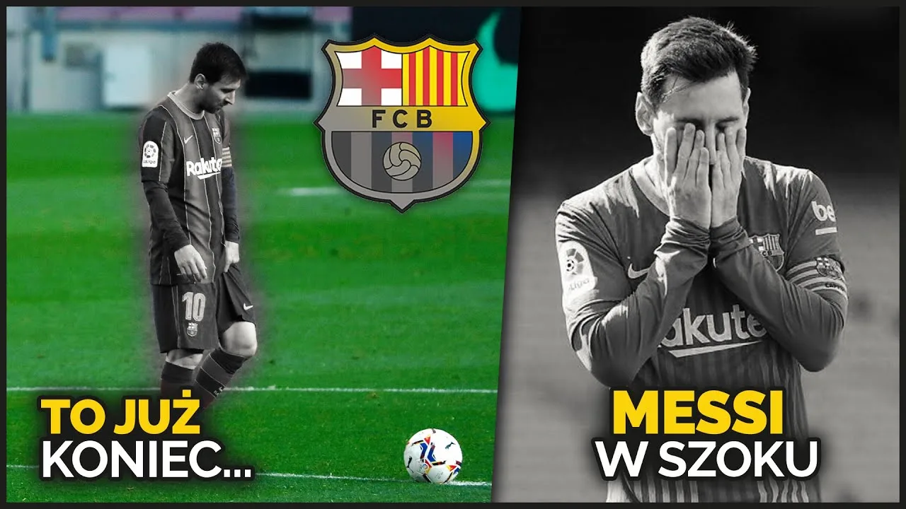 Leo Messi ODCHODZI Z FC BARCELONY! Koniec pewnej epoki…
