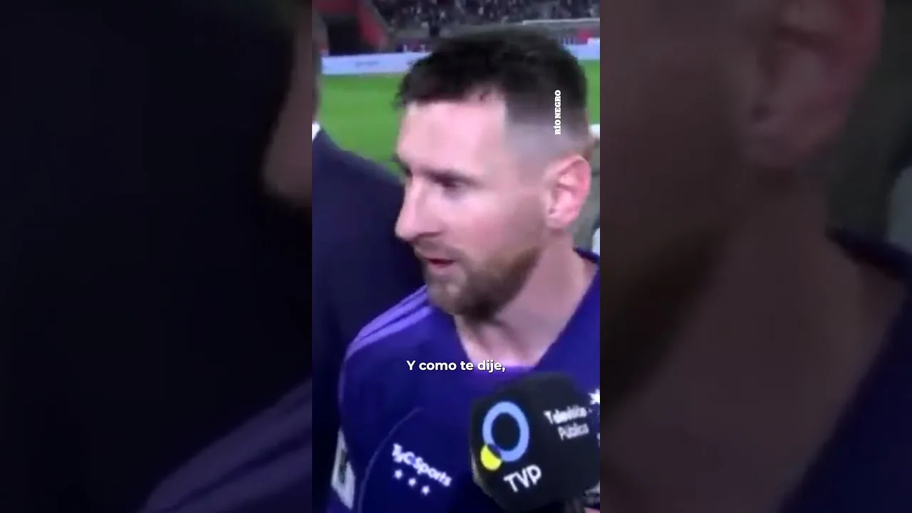 Leo Messi comparó a la Selección Argentina con el