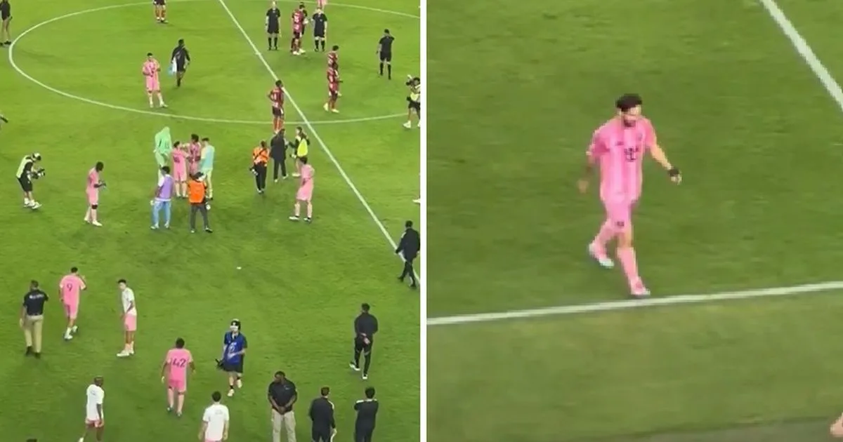 Lionel Messi laisse aux fans une conclusion brutale après avoir pris d’assaut au milieu des célébrations de l’Inter Miami