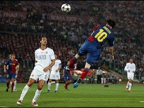 Lionel Messi goal Against Manchester united 2009 | Barcelona