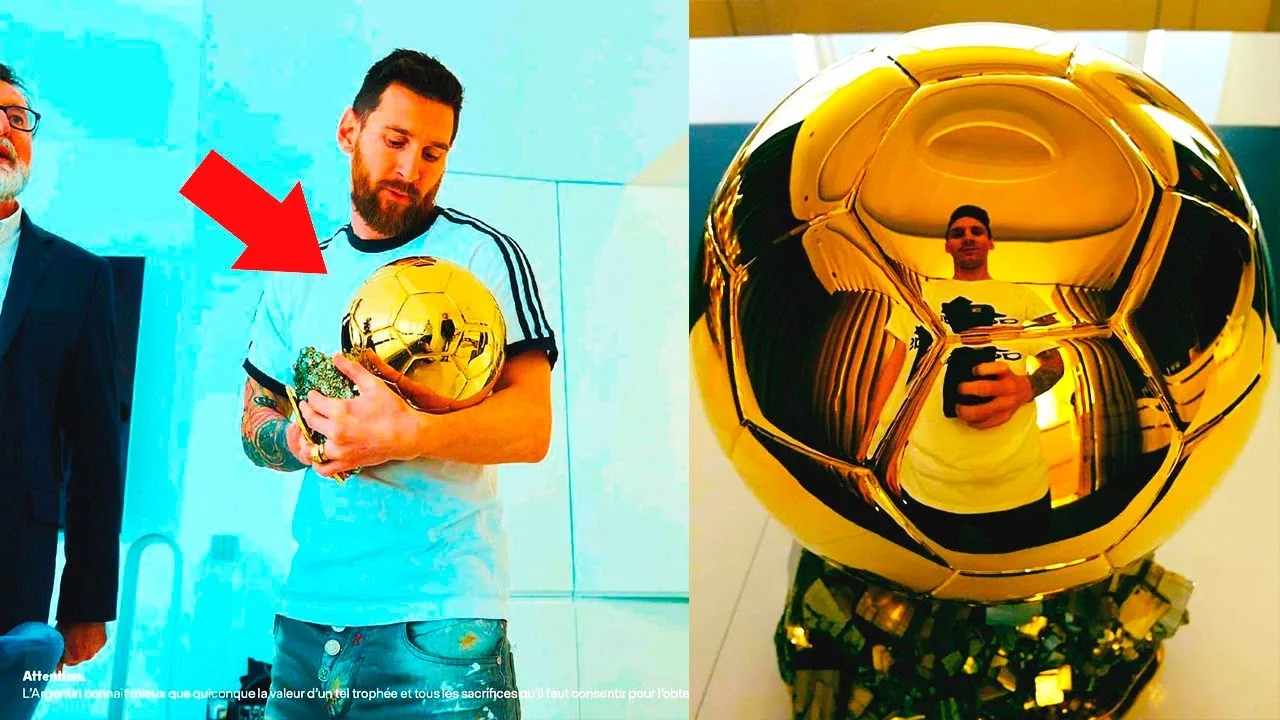 ¡MESSI HA SIDO GALARDONADO CON EL BALON DE ORO-2021! ¡LIONEL