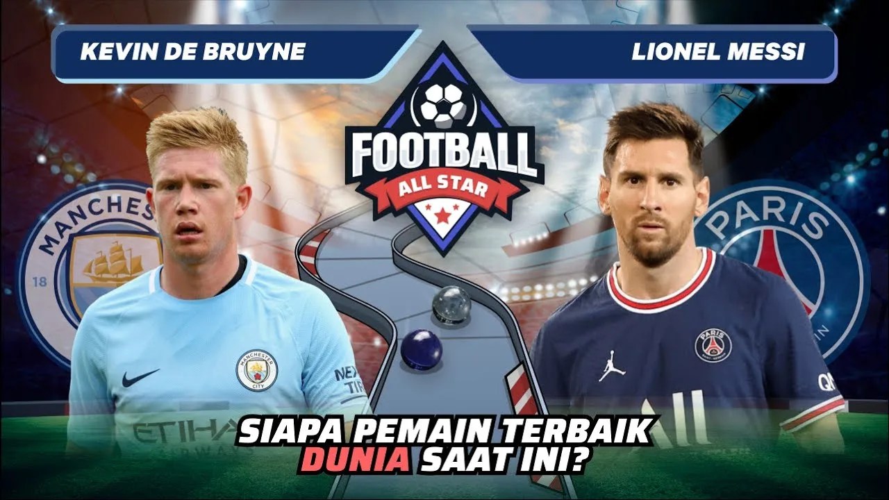 Kevin De Bruyne vs Lionel Messi: Siapa Pemain Terbaik Dunia