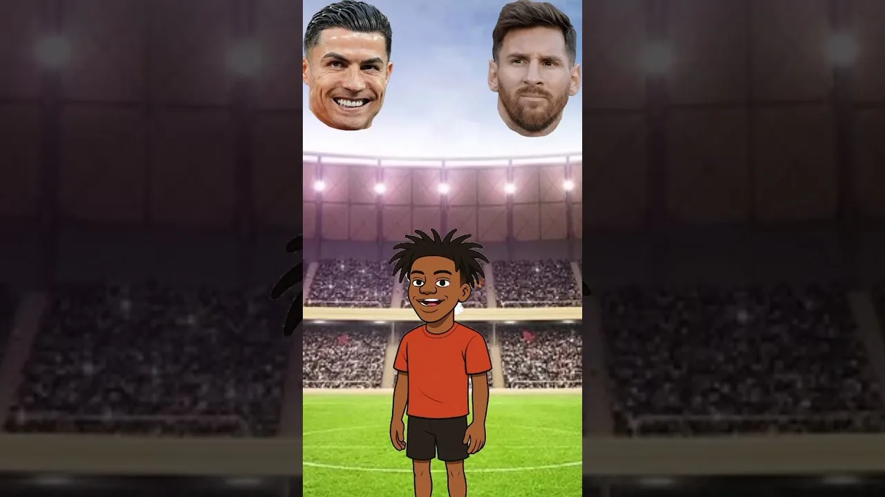 Leonel Messi vs Cristiano Ronaldo || Este es un desafío épico de la temporada A1 #futbol