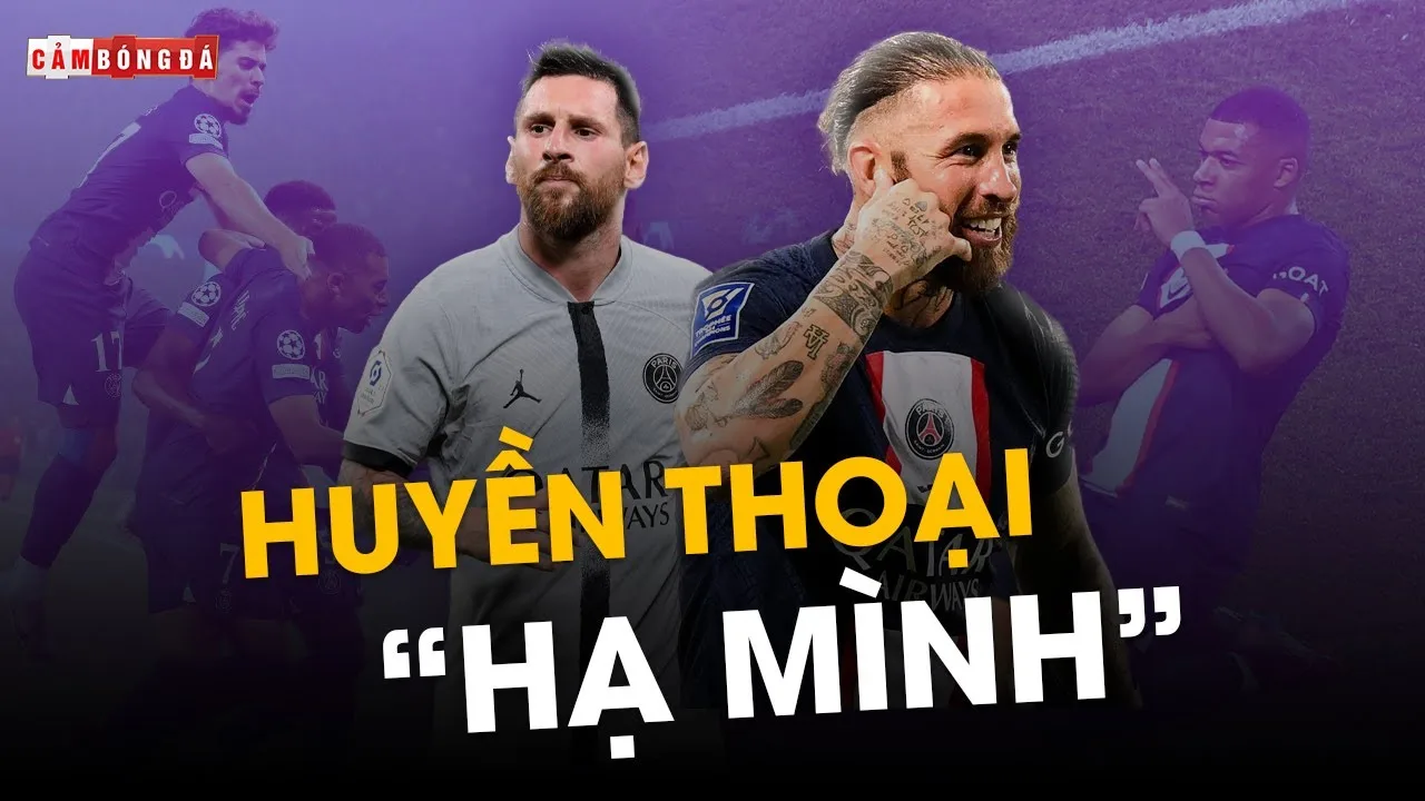 LIONEL MESSI và SERGIO RAMOS tại PSG: Khi những HUYỀN THOẠI