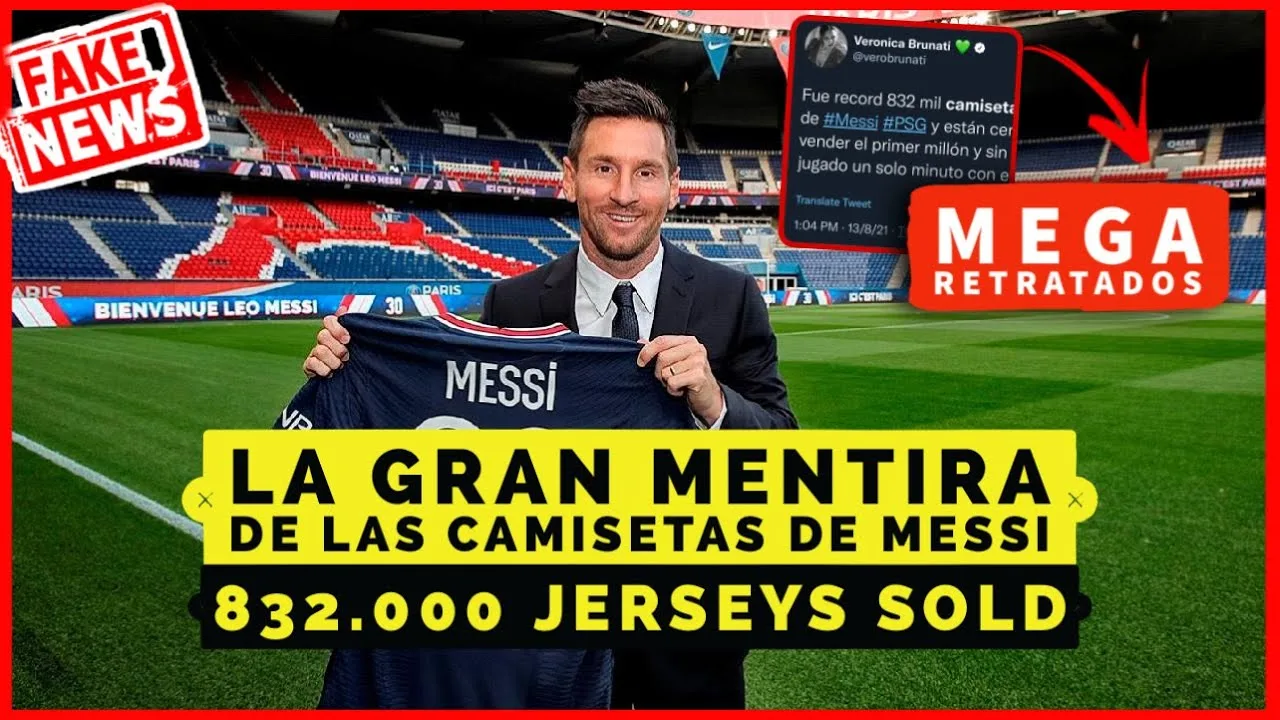 La GRAN MENTIRA de las 832.000 CAMISETAS Vendidas de LEO