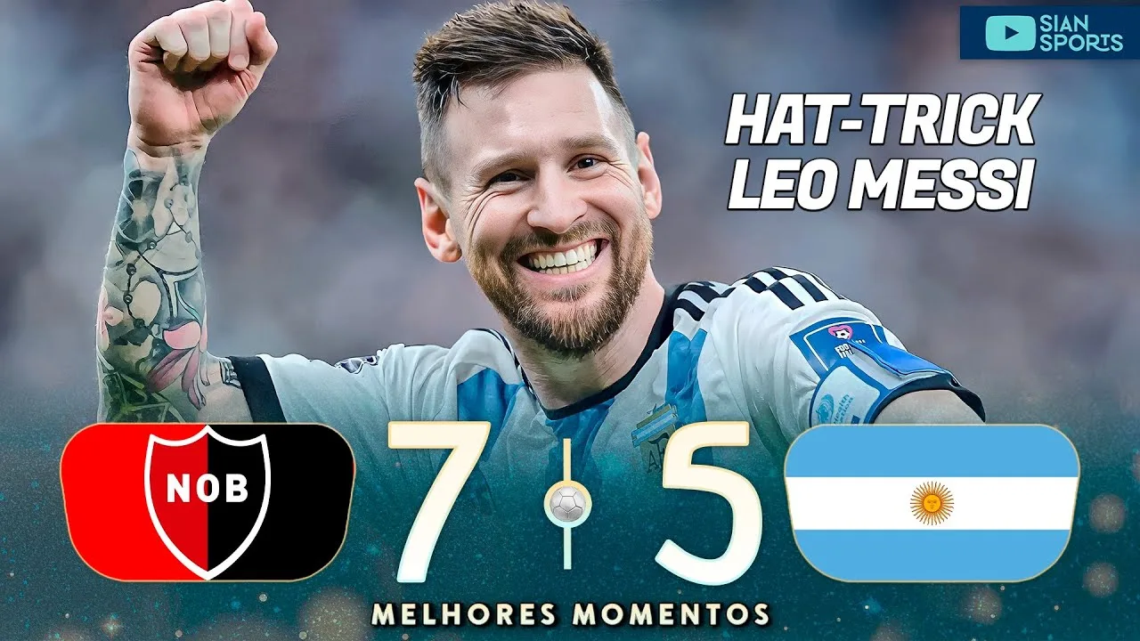 HAT-TRICK DE MESSI NO DIA DO SEU ANIVERSÁRIO E UMA FESTA