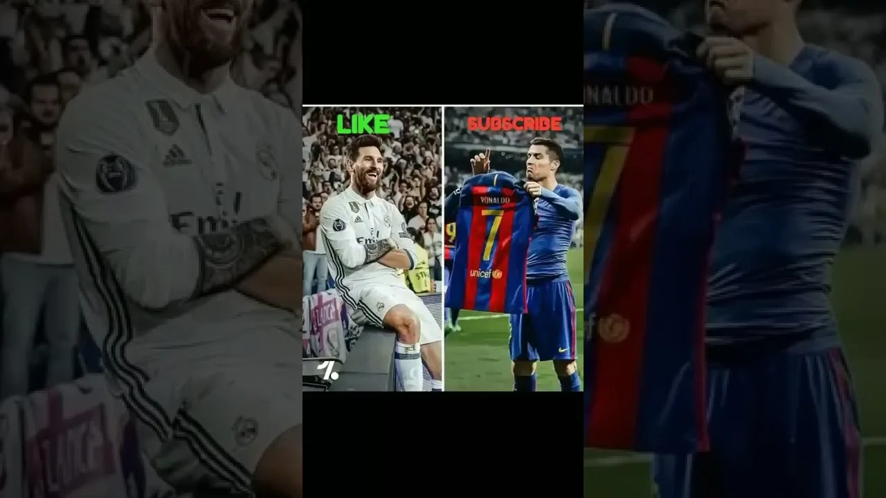 CR7 vs Leo Messi #shorts #cr7 #messi #ronaldo #viral