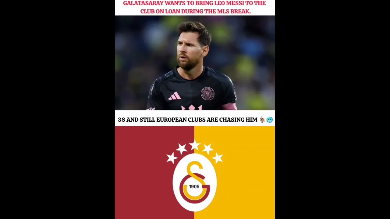 Leo Messi en championnat turc ??🤷🤯 #football #messi #galatasaray #viral #shorts #intermiami #mls #edit