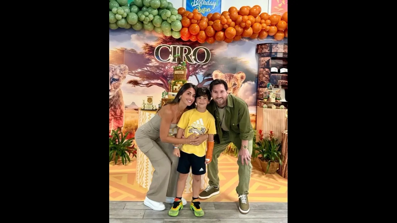 Leo Messi et Antonella Roccuzzo | #shorts S0161