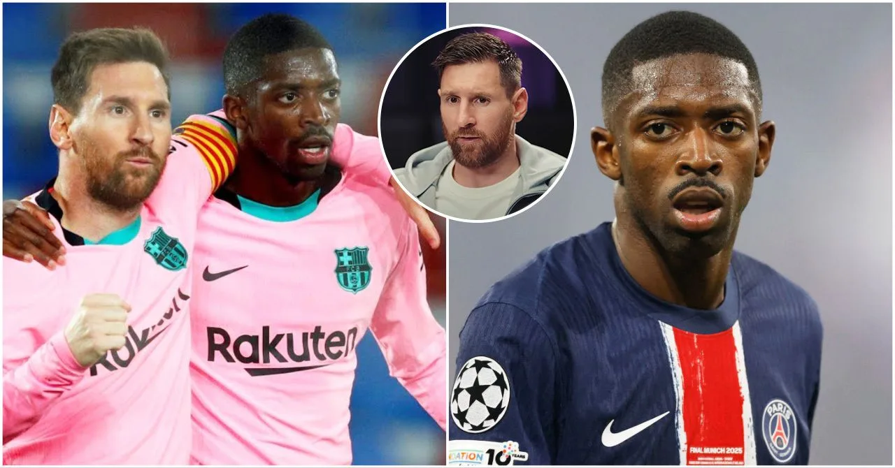 Ce que Lionel Messi a dit à propos de Ousmane Dembele quand ils étaient coéquipiers de Barcelone