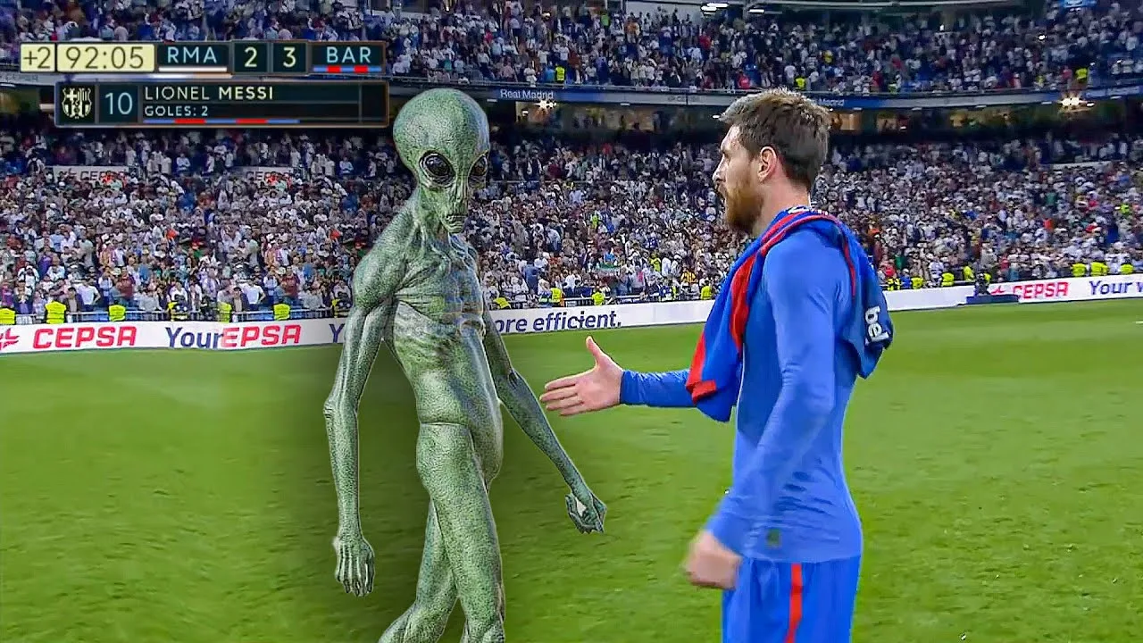 The Day Lionel Messi Proved He is an Alien vs Real Madrid