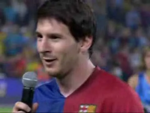 Leo Messi; Milito es un Boludo!!!