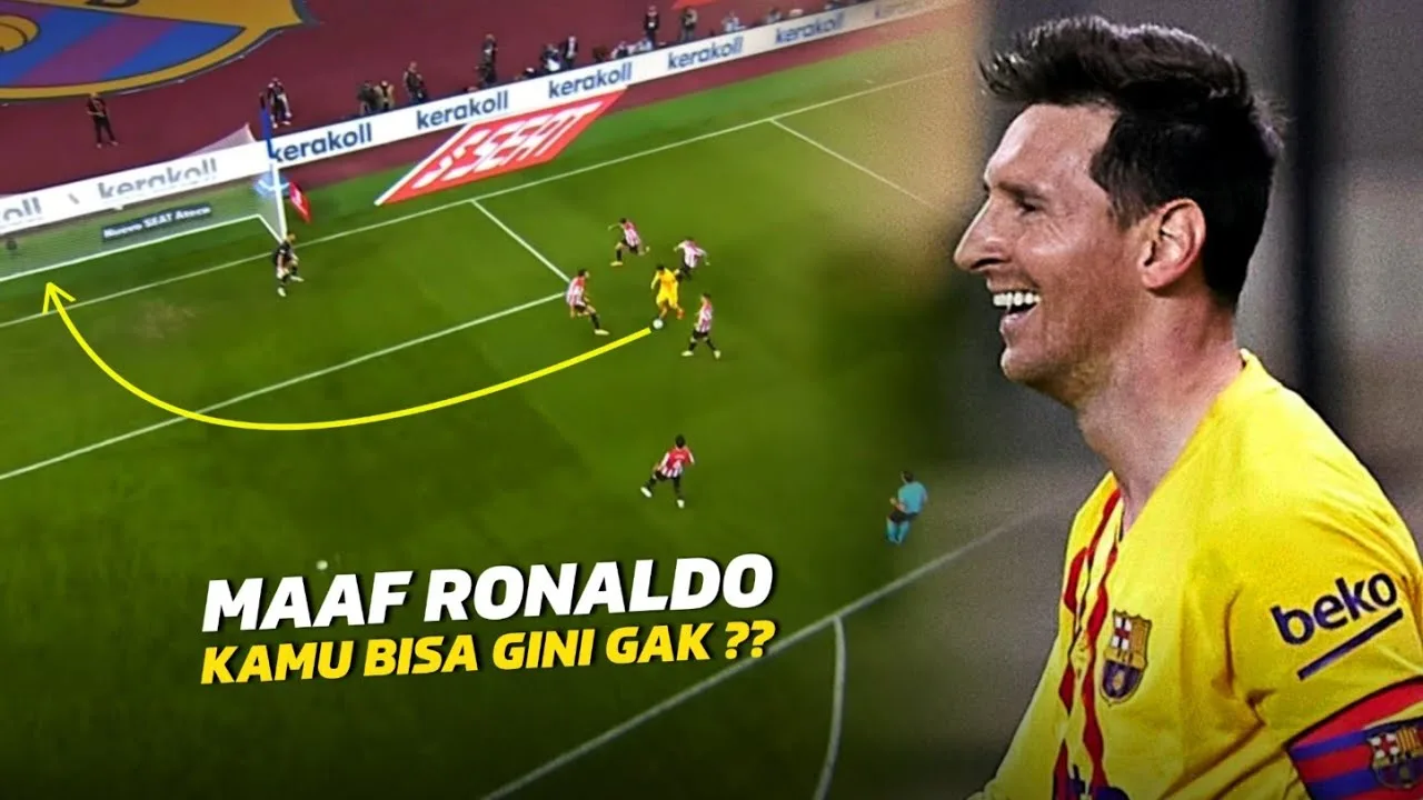 SEPERTI PAKAI CHEATLihat Momen Saat Lionel Messi Berhasil
