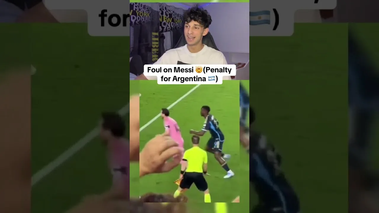 Penalty for Messi 🤣 #legacymx #messi #leomessi #funny #mls