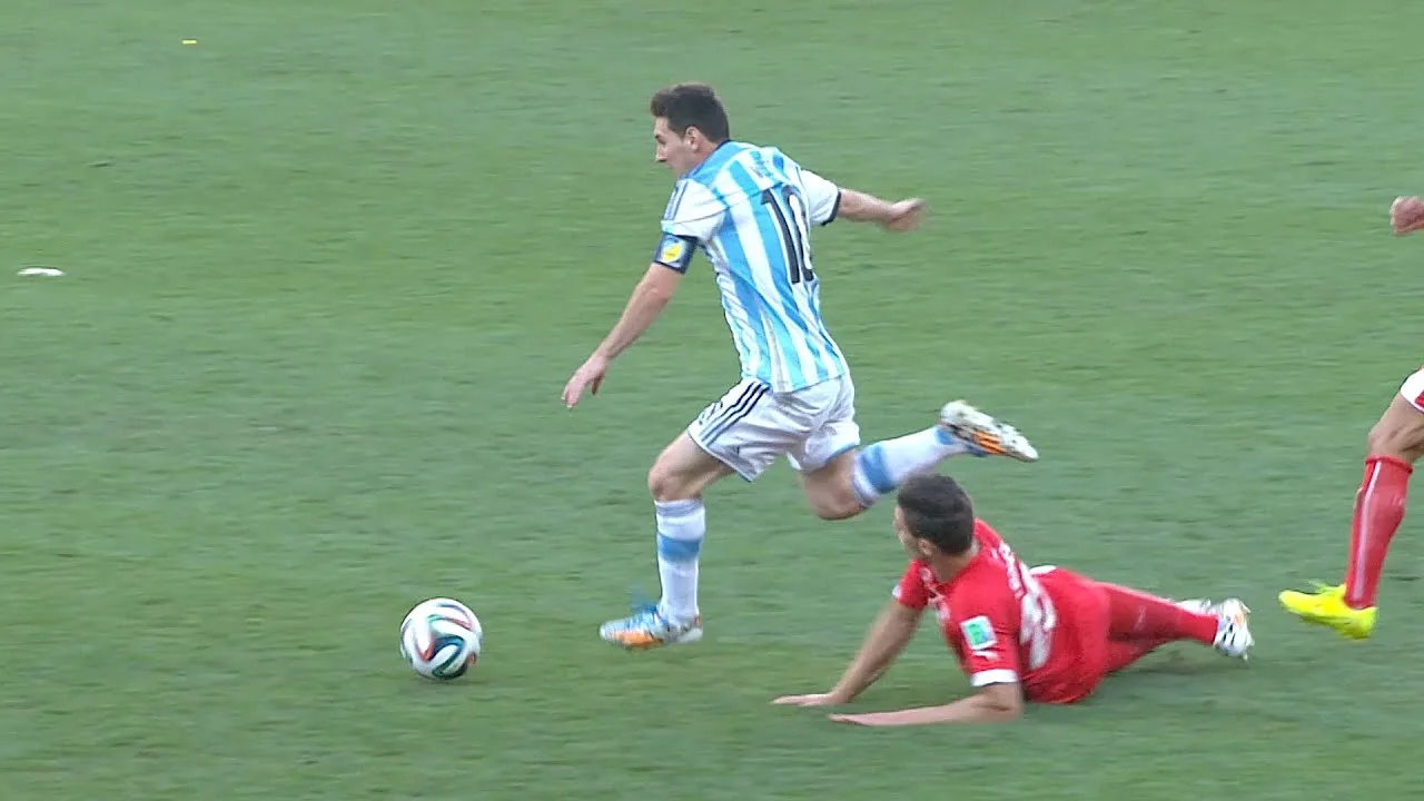 Lionel Messi vs Switzerland (World Cup 2014) English