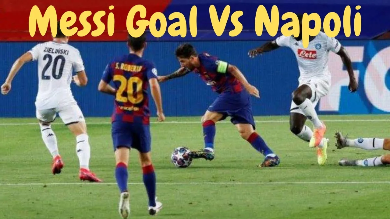 ?Lionel Messi's Goal vs Napoli? (442oons Parody)