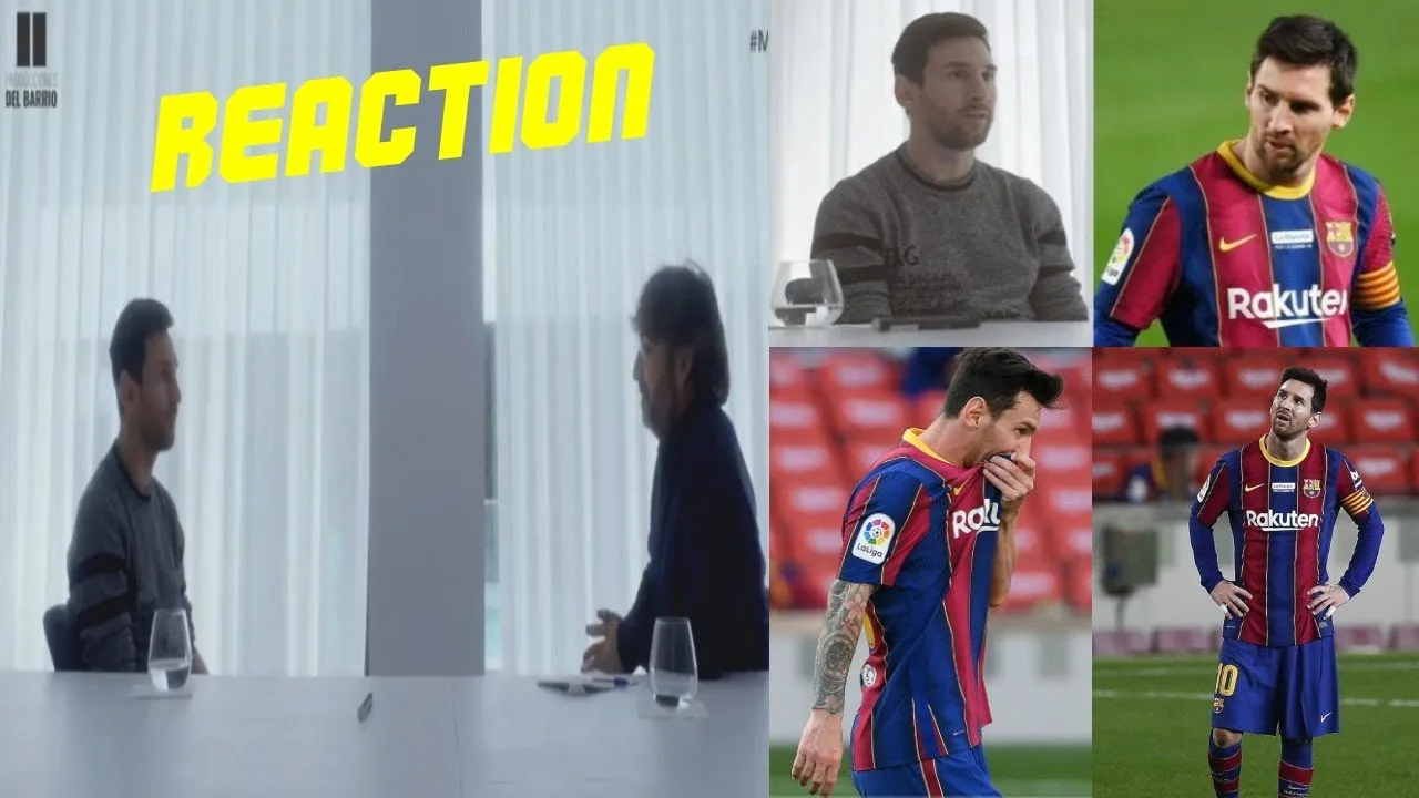 Lionel Messi "La Sexta" Interview Reaction