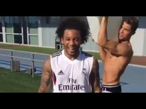 Marcelo Ice Bucket Challenge ft. Cristiano Ronaldo Nominates