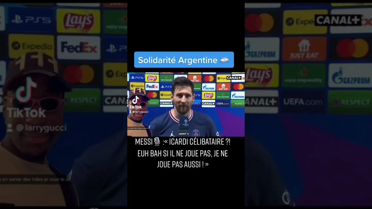 Leo Messi sur le célibat de Mauro Icardi…😌