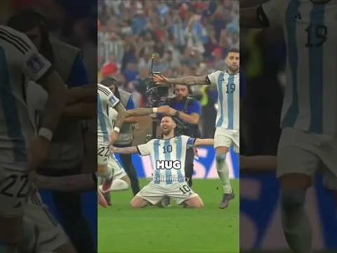 Messi’s Emotional Moment After Argentina’s World Cup Win!🤩