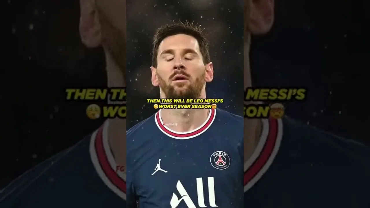Leo Messi’s worst ever season  #messi #football