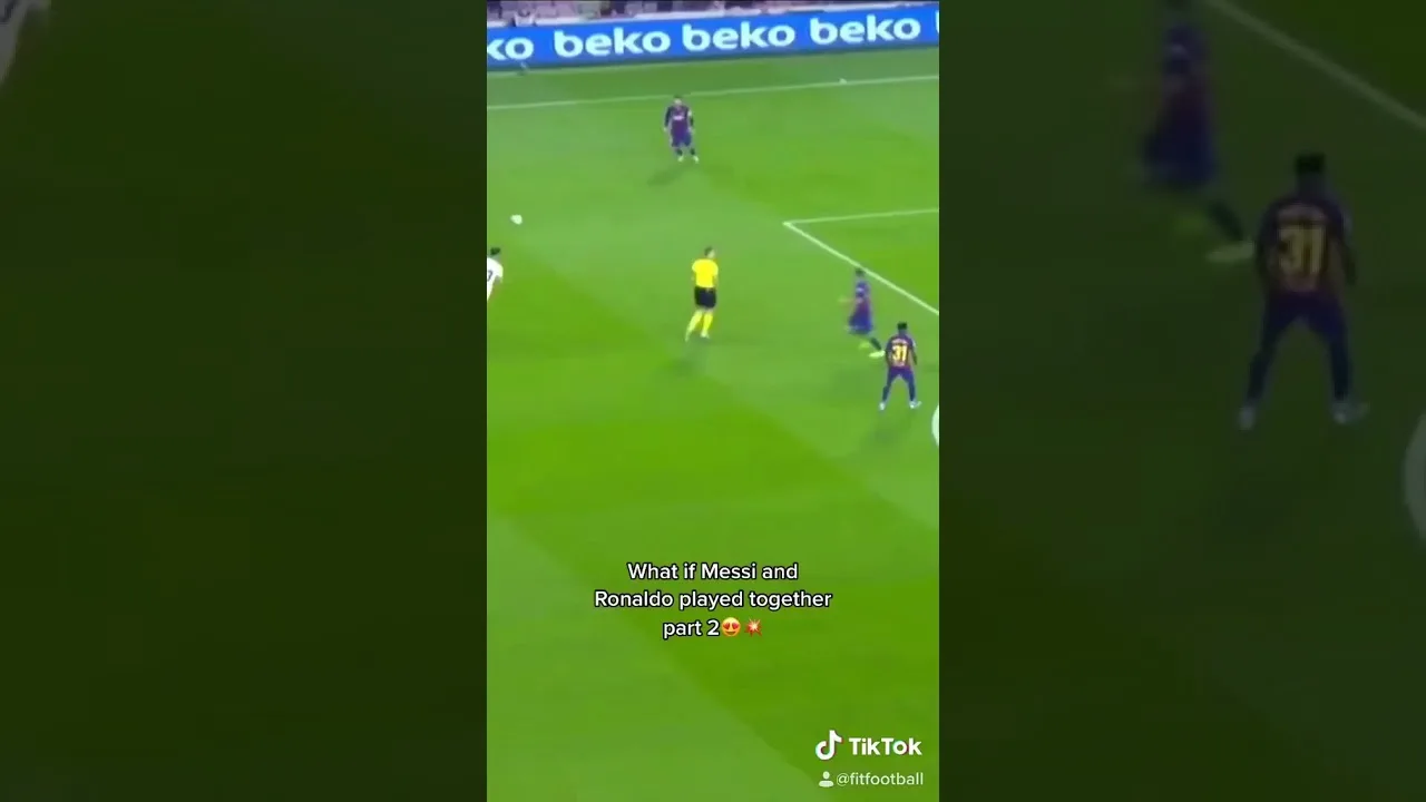What if Messi and Ronaldo played together •  #messi