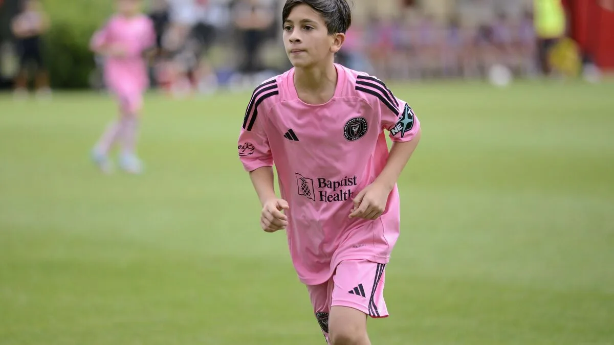 Football : malgré tout son talent, le fils de Lionel Messi n’a pas marqué 11 buts en un seul match