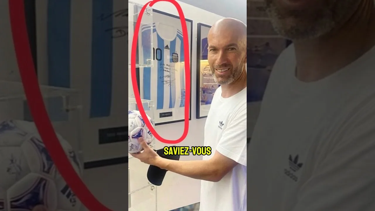 Messi a enfreint sa seule règle pour Zidane ! (Le respect ultime) » 🐐🤝