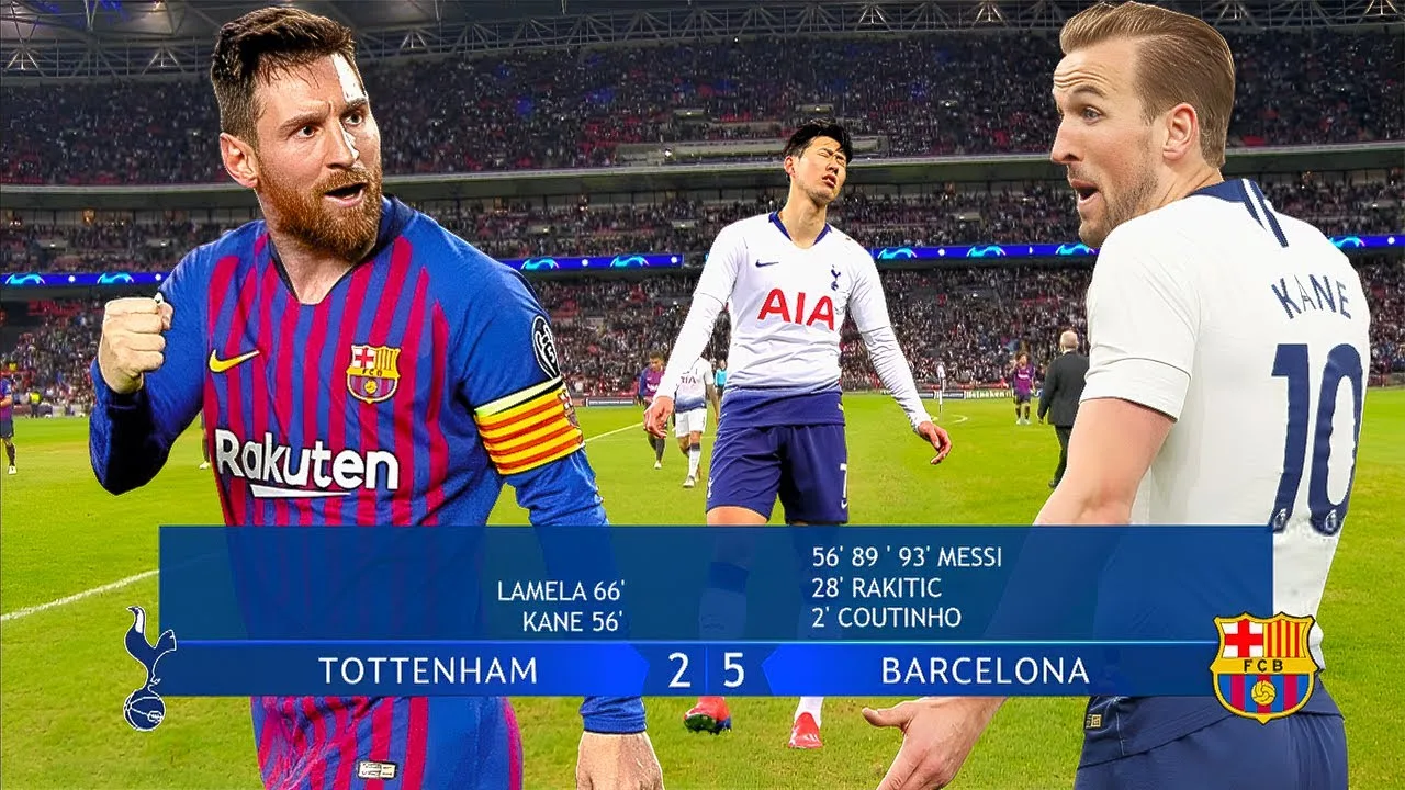 Le jour où Lionel Messi a montré à Harry Kane et son fils Heung-min qui est le patron