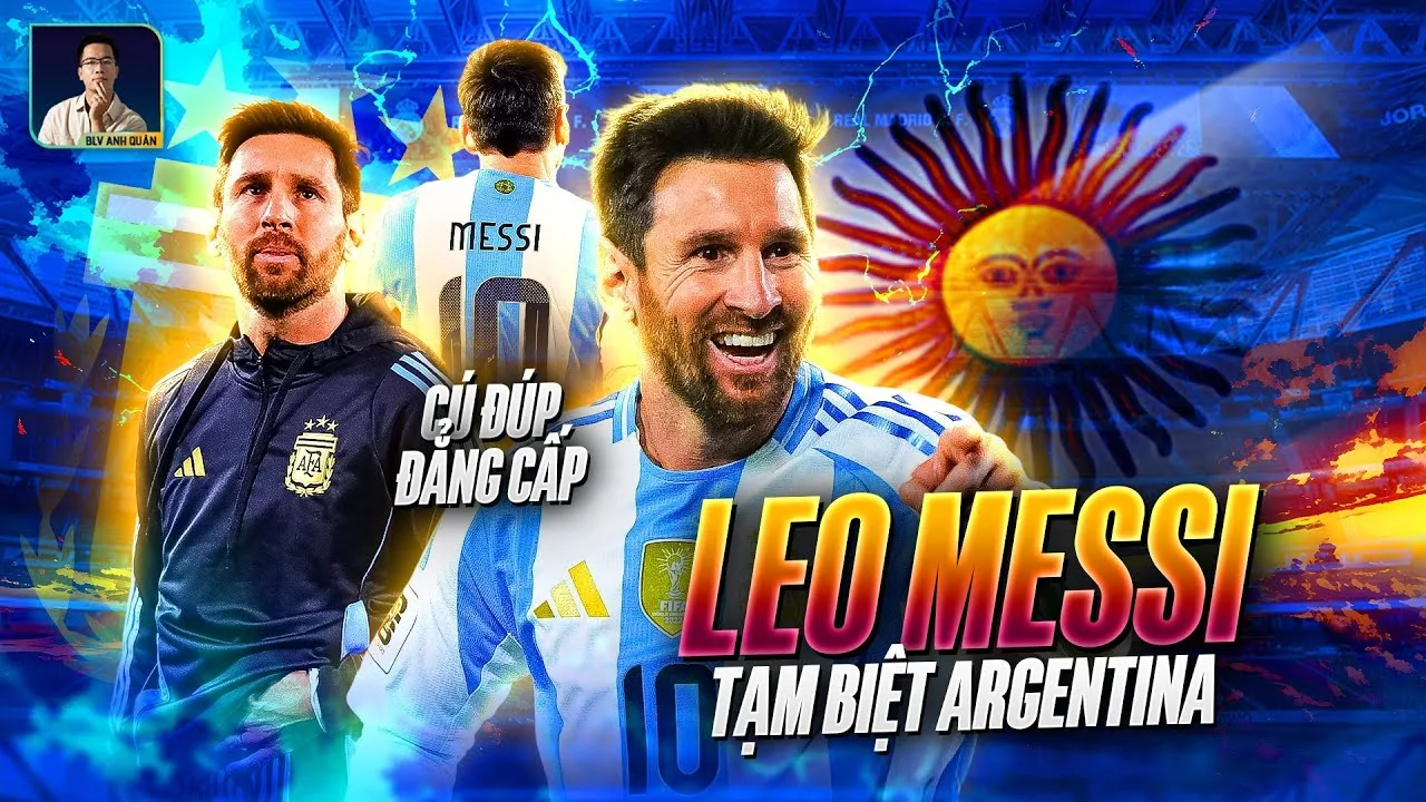 Messi Legend a marqué un double dans le match final en Argentine