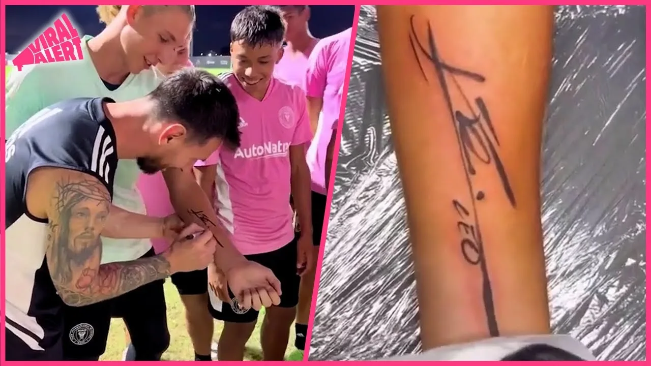 Quand tu as littéralement Leo Messi dans la peau