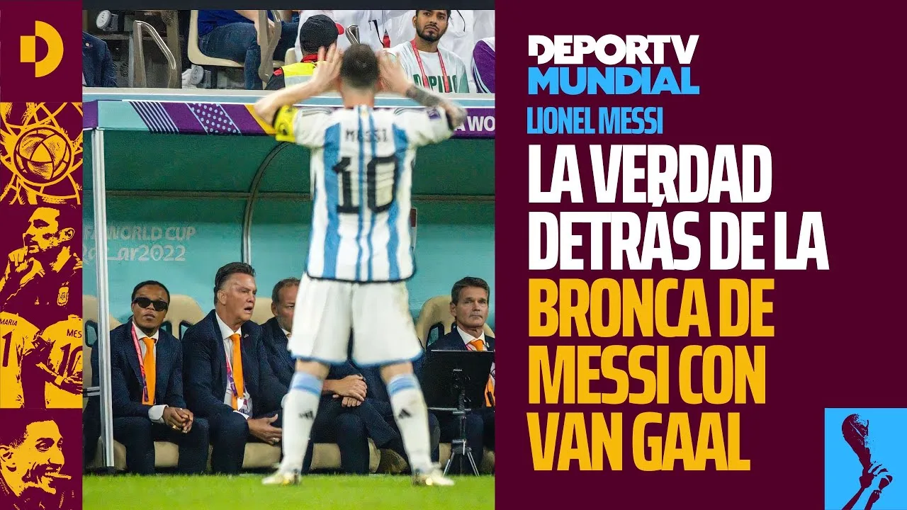 Leo Messi: « Un técnico como es Van Gaal, siento que le faltó