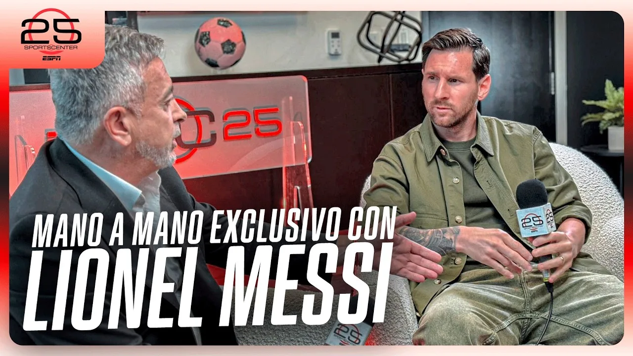 « CE GROUPE ESSAYERA ENCORE »: LIONEL MESSI et un MAIN-À-MAIN INCONTOURNABLE avec SPORTSCENTER