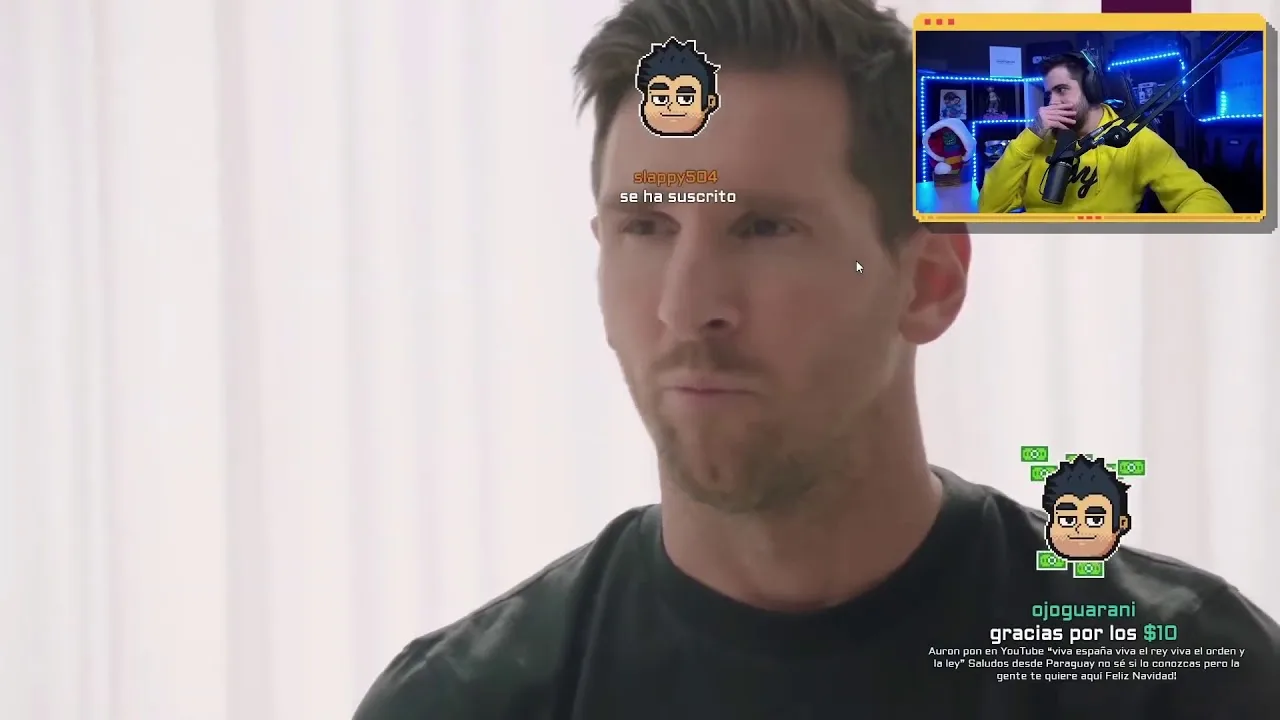 Auron reacciona a "La peor entrevista de Lionel