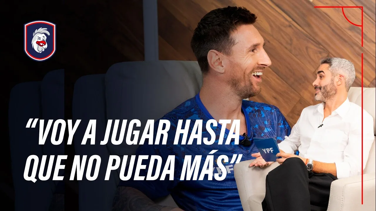 MESSI A PARLÉ À JOURS DE LA COUPE DU MONDE à Lo del Pollo : QUEL ÉTAIT SON PRIME, LE RENOUVELLEMENT DE SCALONI ET CRISTIANO