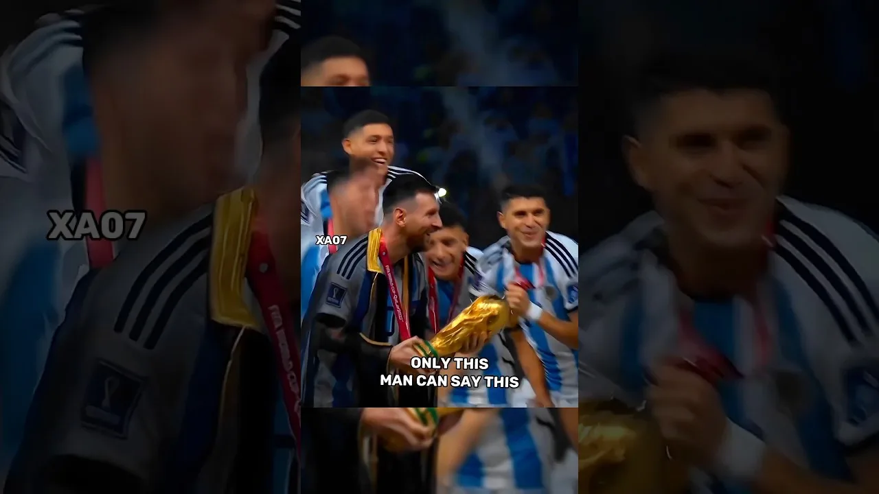 Only Lionel Messi Can Say This  #shorts #messi